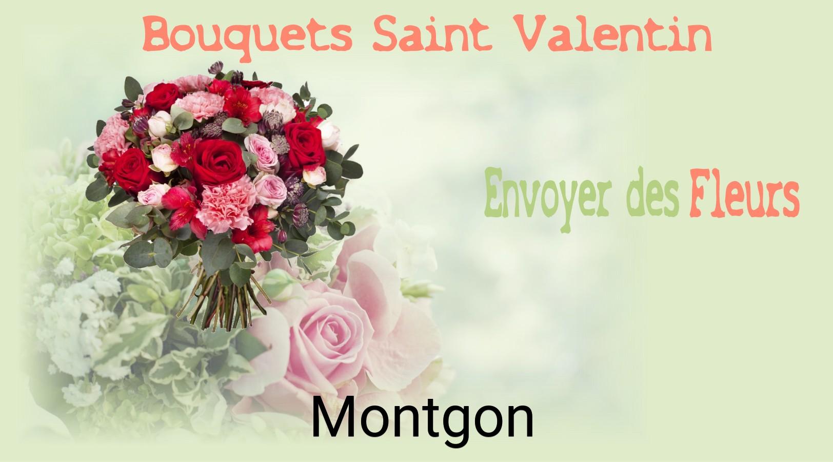 Roses de Saint-Valentin livrées à Montgon